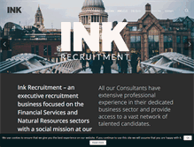 Tablet Screenshot of inkrecruitment.com